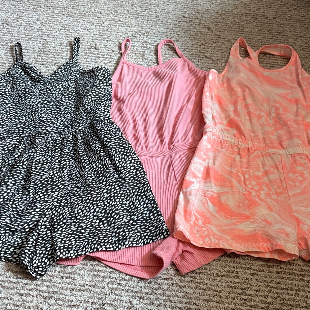 Old Navy Kids Jumpsuits & Rompers - Black, Pink, and Orange**